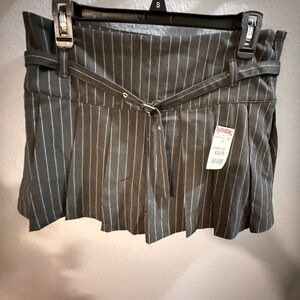 T.J.Maxx Black Pinstripe Skirt